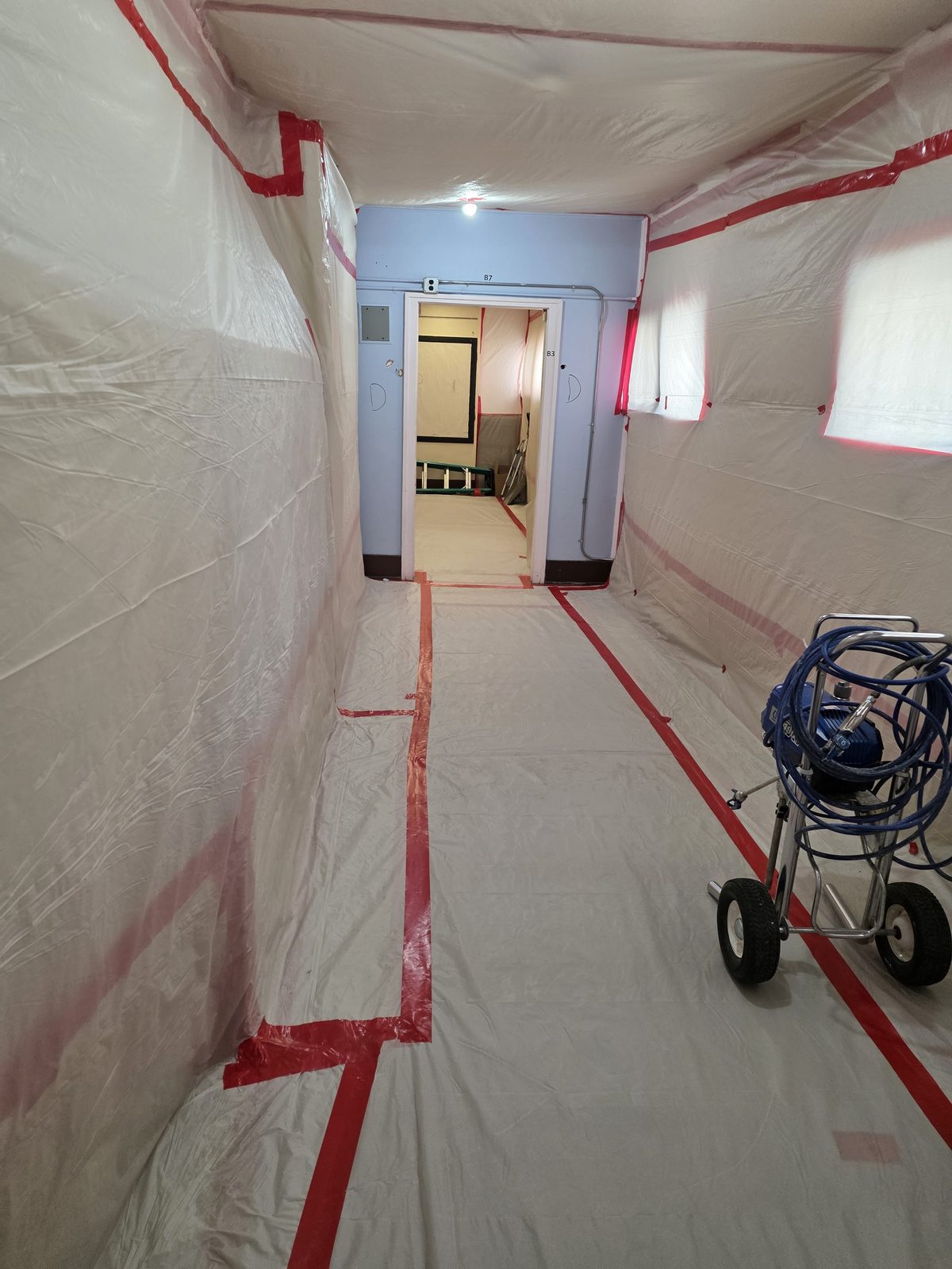 Water damage drying equipment
