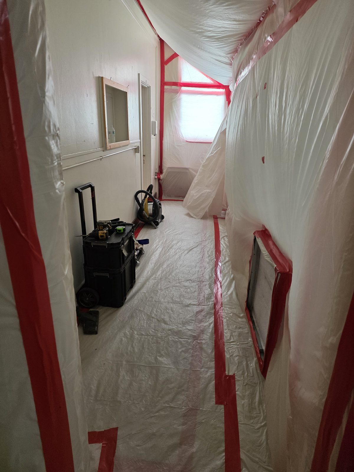 Hazmat cleanup work