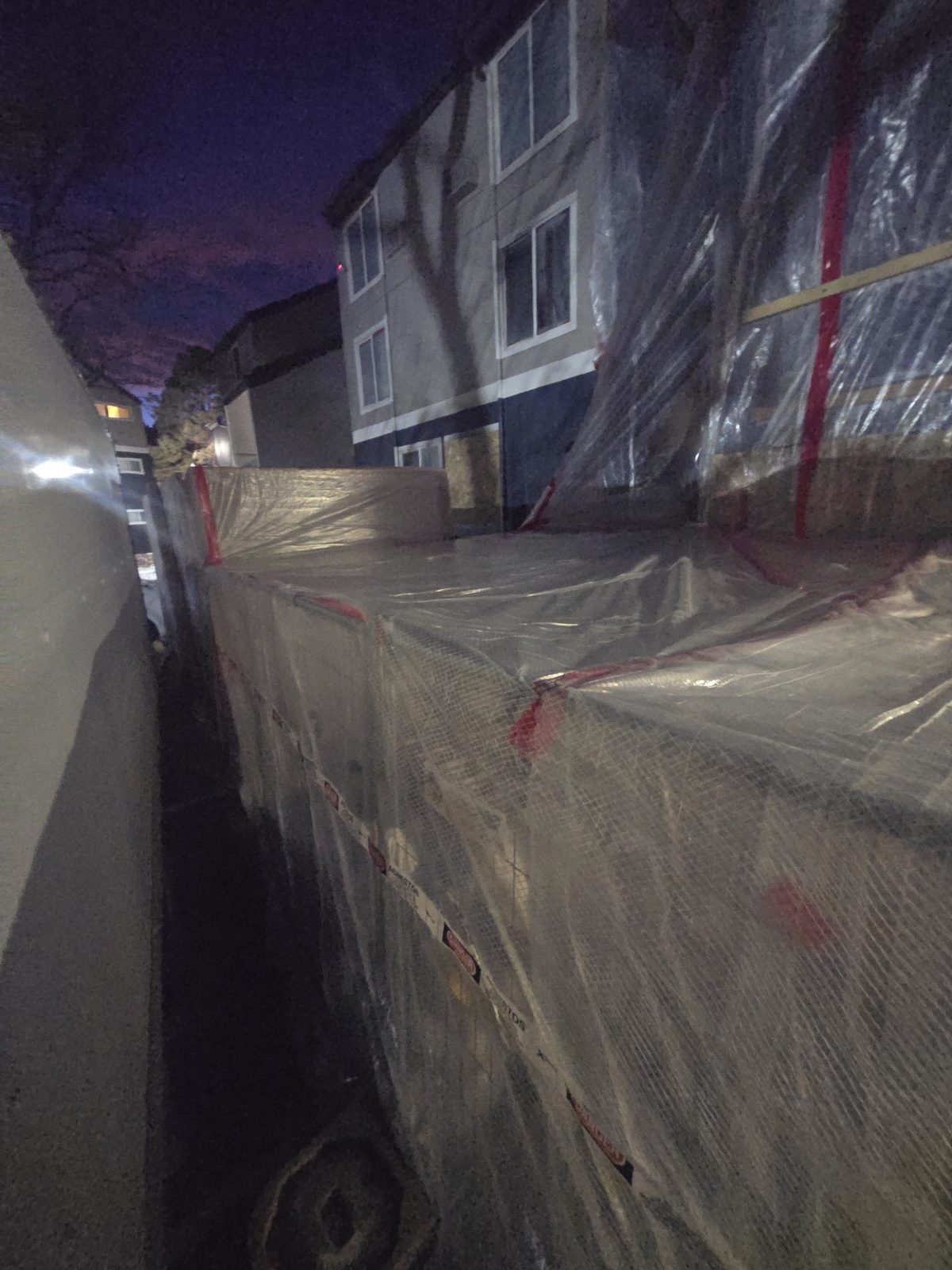 Mold remediation work