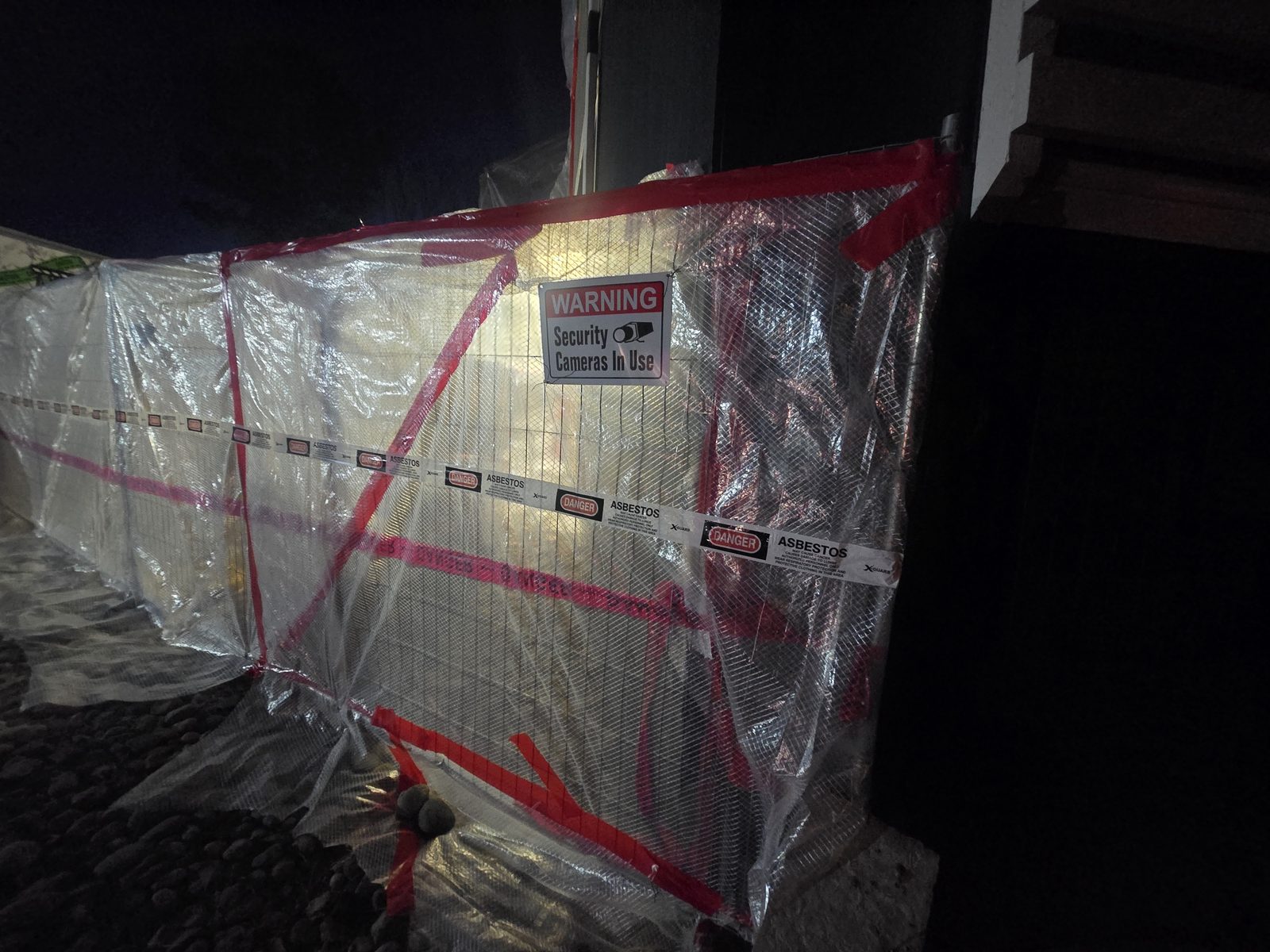 Mold remediation crew